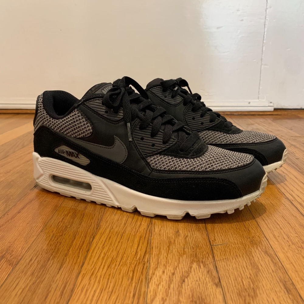 Nike Air Max 90 (Black/Grey/Chrome) - US Men's 9